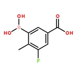 RHAWN 3-Borono-5-fluoro-4-methylbenzoic acid