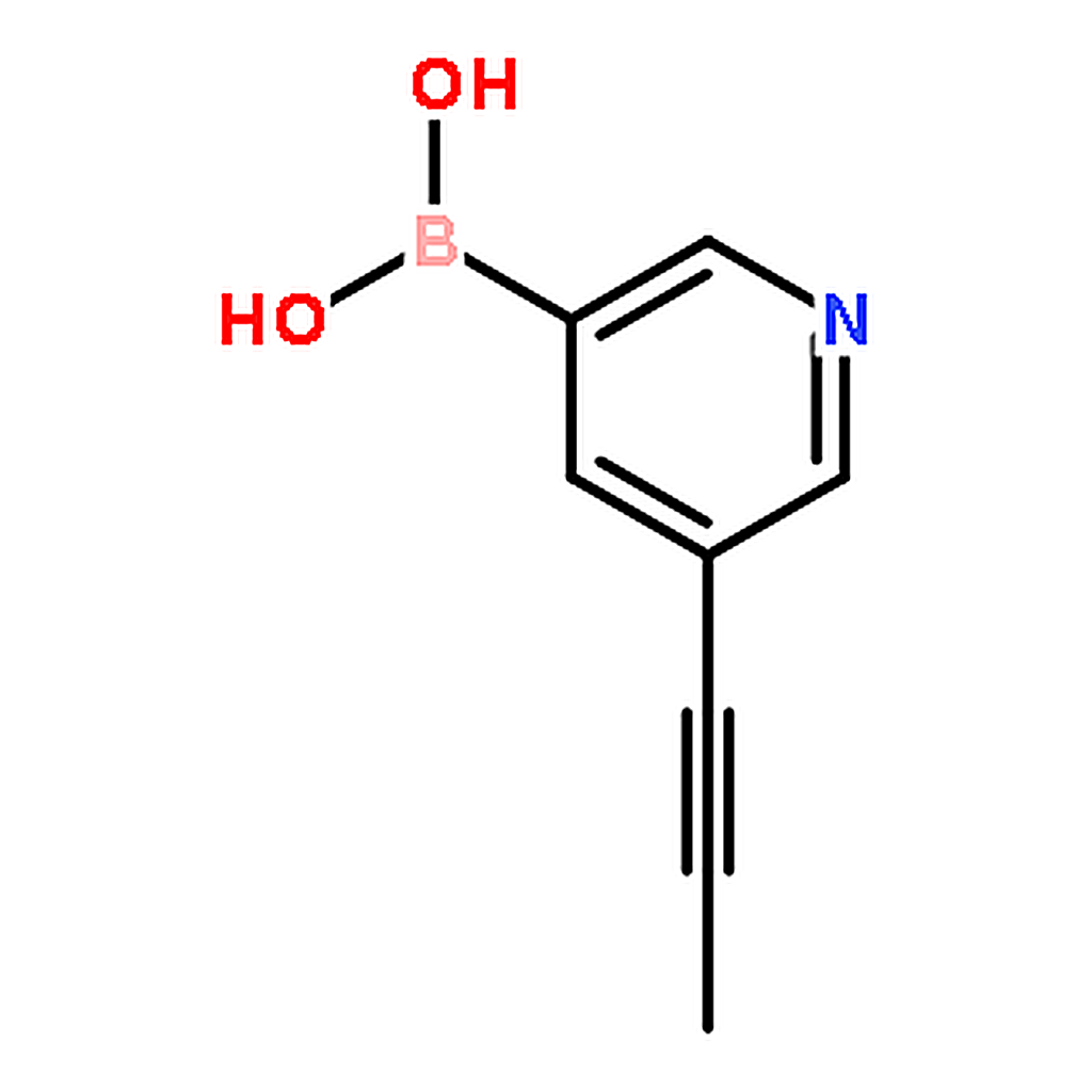 RHAWN (5-(Prop-1-yn-1-yl)pyridin-3-yl)boronic acid