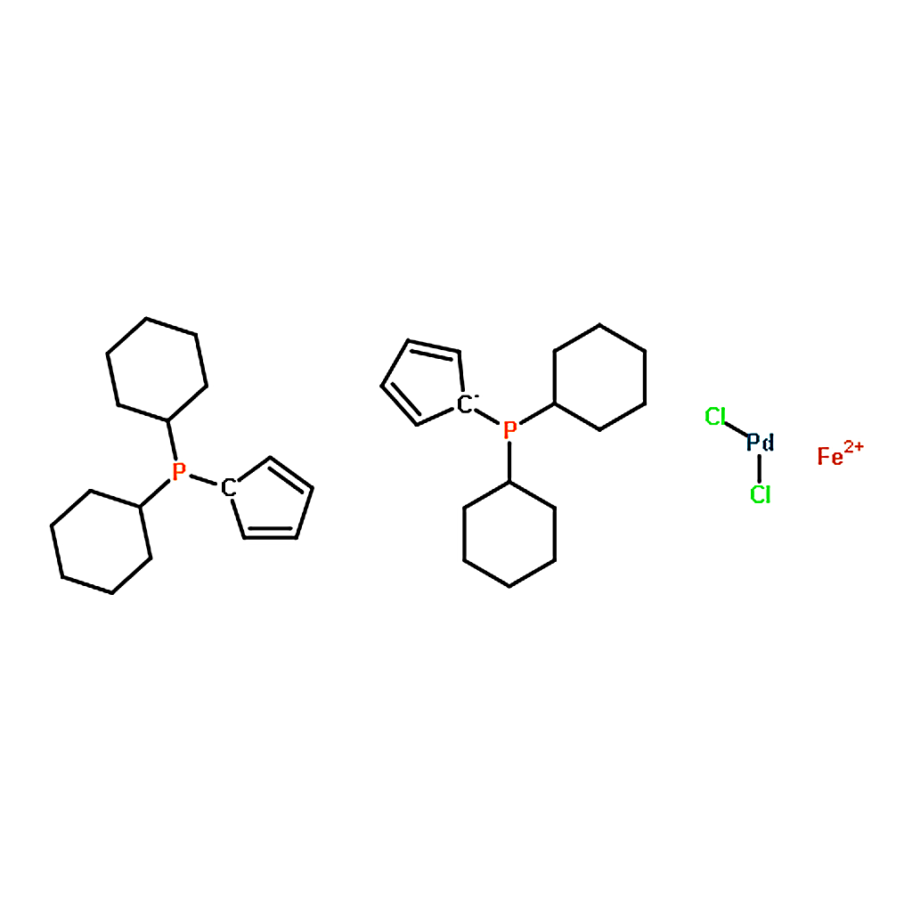 RHAWN [1,1'-Bis(di-cyclohexylphosphino)ferrocene]dichloropalladium(II)