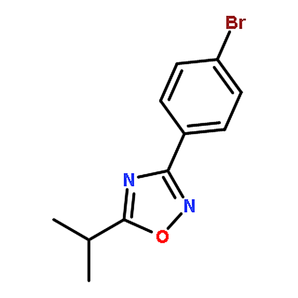 RHAWN 3-(4-Bromophenyl)-5-isopropyl-1，2，4-oxadiazole