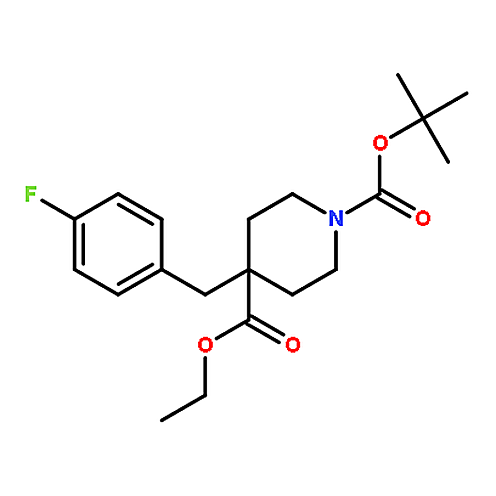 RHAWN 1-tert-Butyl 4-ethyl 4-(4-fluorobenzyl)piperidine-1,4-dicarboxylate