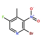 RHAWN 2-Bromo-5-fluoro-4-methyl-3-nitropyridine