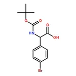 RHAWN 2-(Boc-amino)-2-(4-bromophenyl)acetic Acid