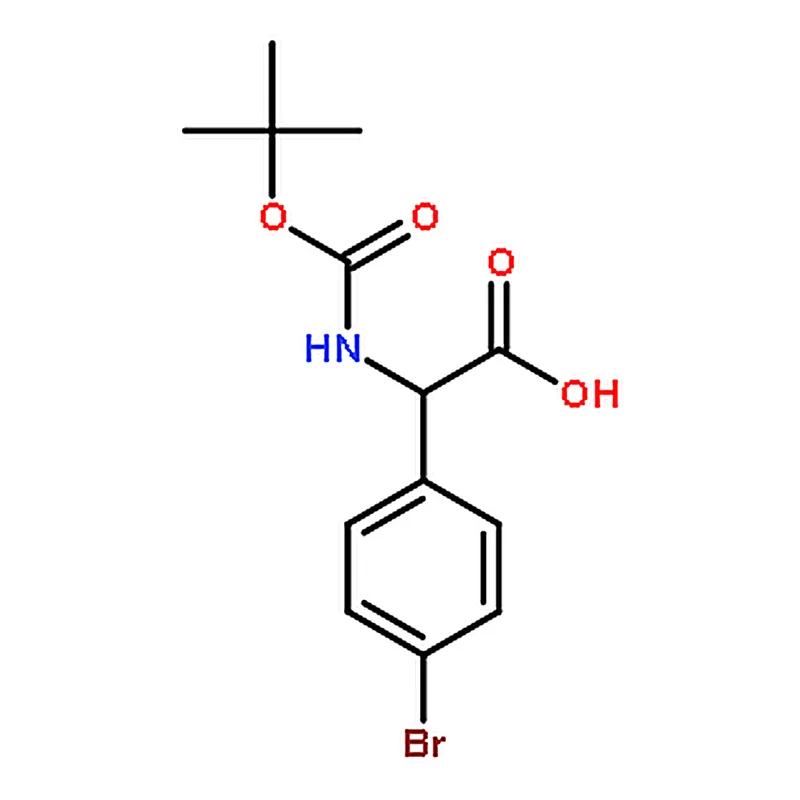 RHAWN 2-(Boc-amino)-2-(4-bromophenyl)acetic Acid