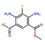 RHAWN Methyl 2,4-diamino-3-fluoro-5-nitrobenzoate