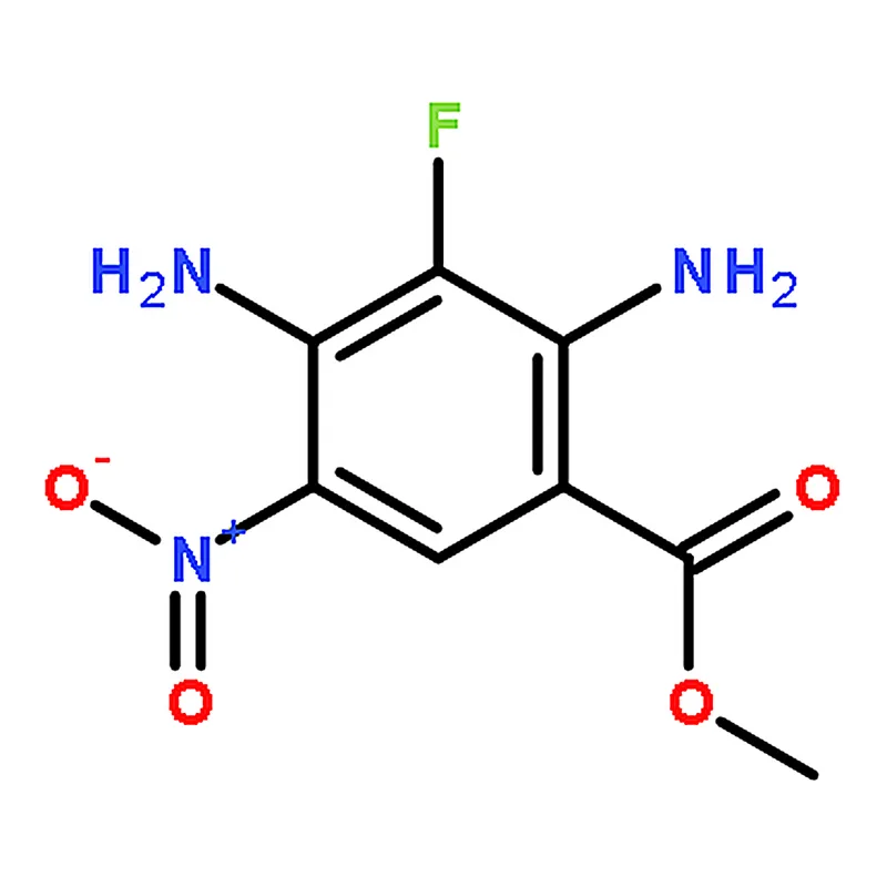 RHAWN Methyl 2,4-diamino-3-fluoro-5-nitrobenzoate
