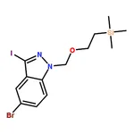 RHAWN 5-Bromo-3-Iodo-1-((2-(Trimethylsilyl)Ethoxy)Methyl)-1H-Indazole