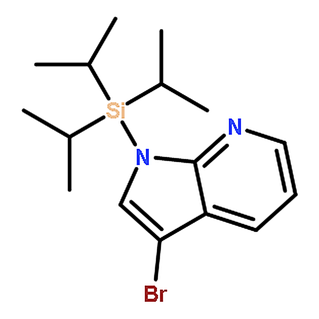 RHAWN 3-Bromo-1-(triisopropylsilyl)-1H-pyrrolo[2,3-b]pyridine