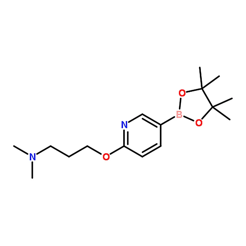RHAWN N,N-Dimethyl-3-((5-(4,4,5,5-tetramethyl-1,3,2-dioxaborolan-2-yl)pyridin-2-yl)oxy)propan-1-am