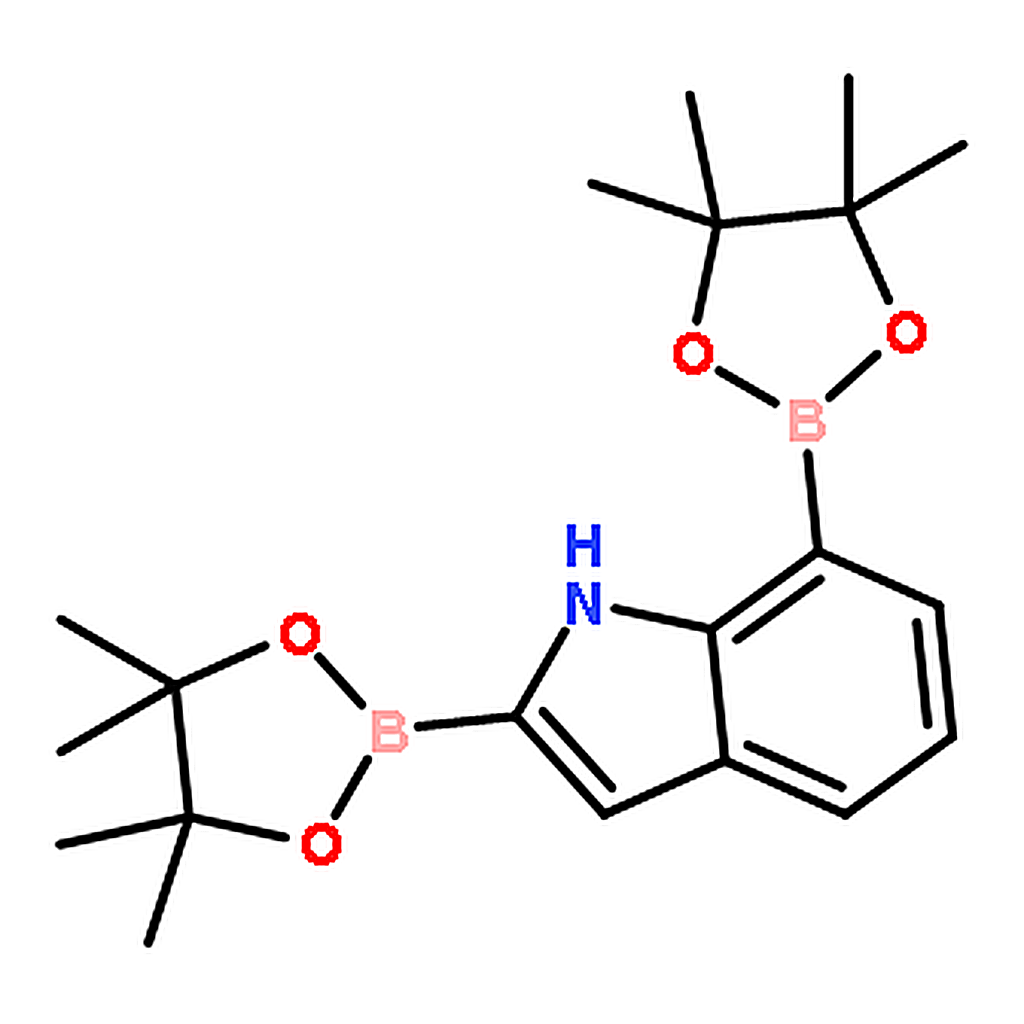 RHAWN 2，7-Bis(4，4，5，5-tetramethyl-1，3，2-dioxaborolan-2-yl)-1H-indole