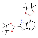 RHAWN 2,7-Bis(4,4,5,5-tetramethyl-1,3,2-dioxaborolan-2-yl)-1H-indole