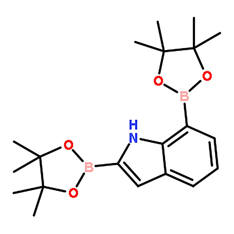 RHAWN 2,7-Bis(4,4,5,5-tetramethyl-1,3,2-dioxaborolan-2-yl)-1H-indole