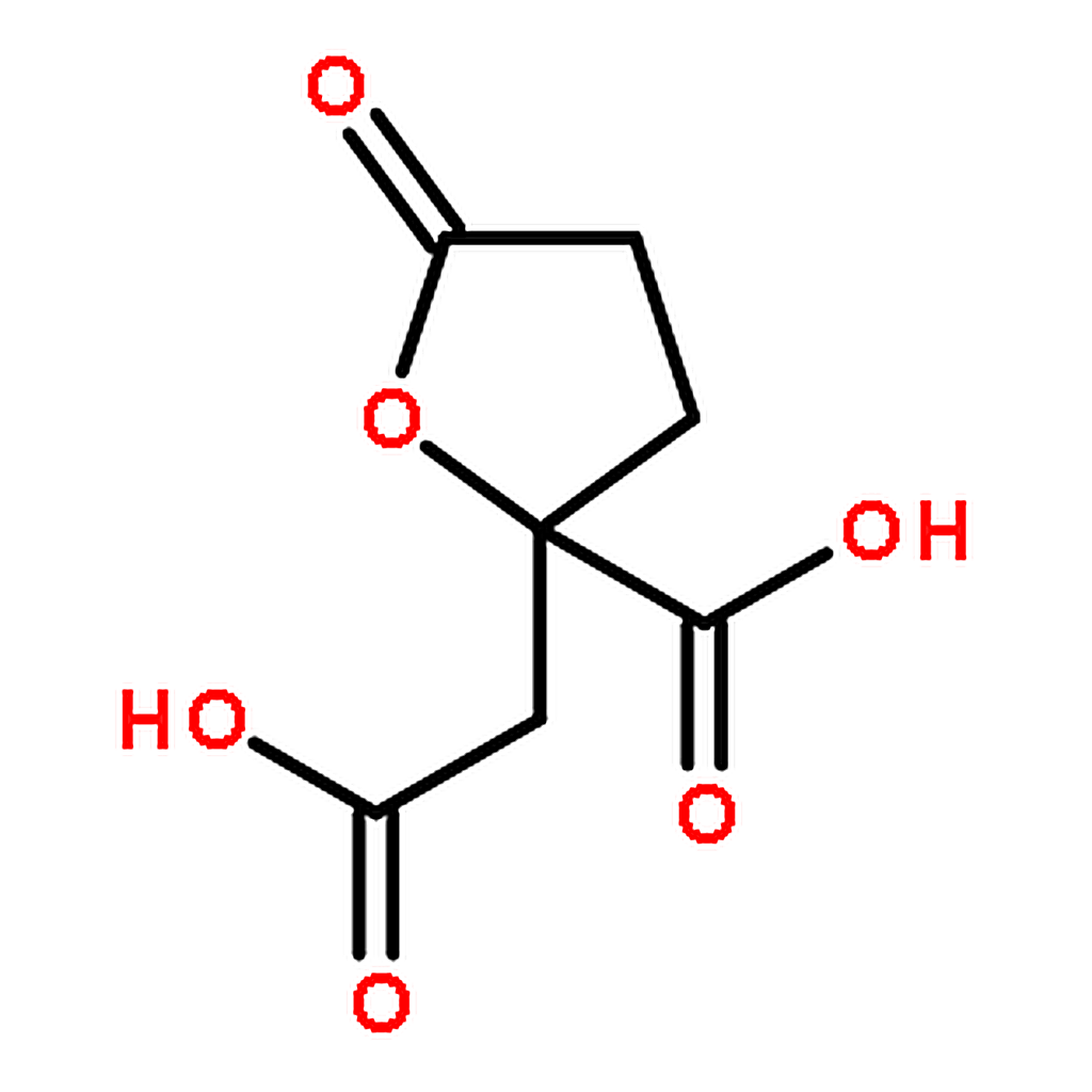 RHAWN 2-(Carboxymethyl)-5-oxotetrahydrofuran-2-carboxylic acid