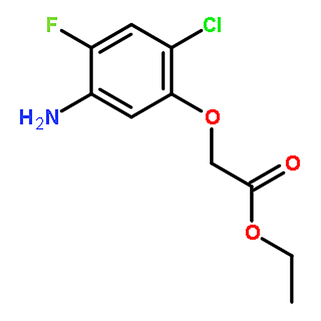 RHAWN Ethyl 2-(5-aMino-2-chloro-4-fluorophenoxy)acetate