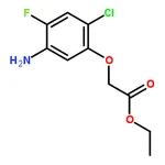 RHAWN Ethyl 2-(5-aMino-2-chloro-4-fluorophenoxy)acetate