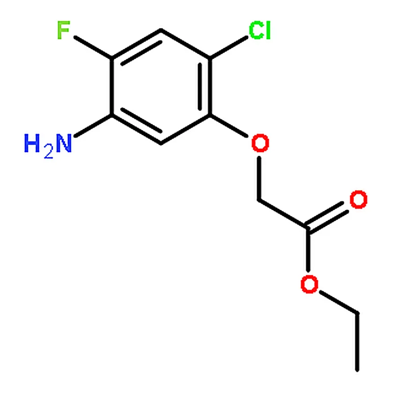 RHAWN Ethyl 2-(5-aMino-2-chloro-4-fluorophenoxy)acetate