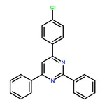 RHAWN 4-(4-Chlorophenyl)-2,6-diphenylpyrimidine