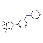 RHAWN 4-((5-(4,4,5,5-Tetramethyl-1,3,2-dioxaborolan-2-yl)pyridin-3-yl)methyl)morpholine