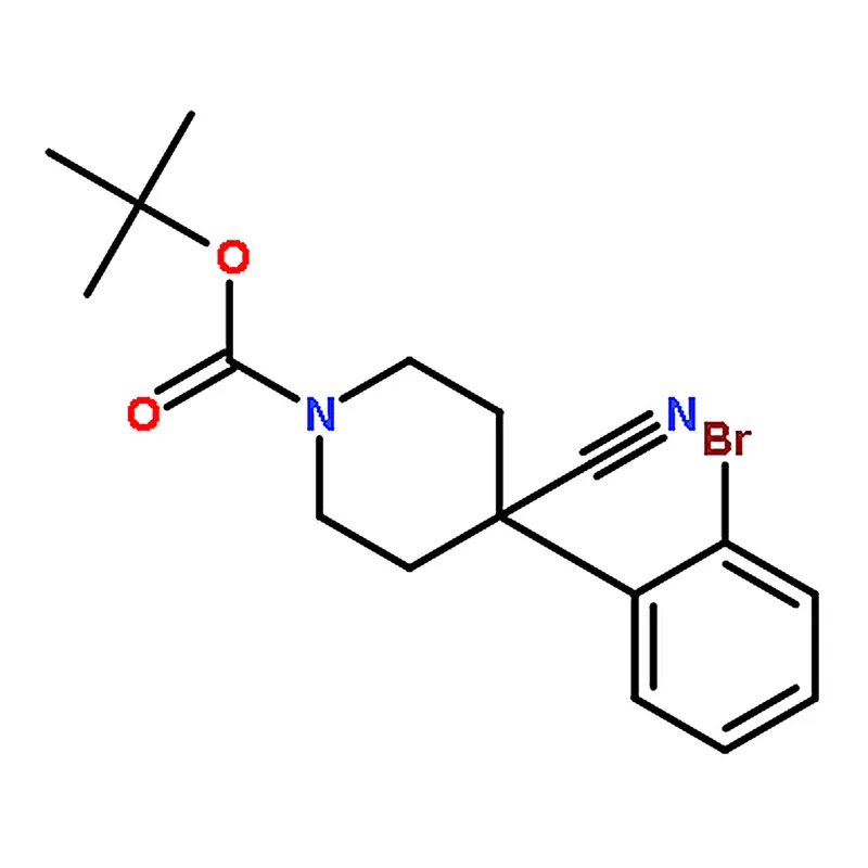 RHAWN 1-BOC-4-CYANO-4-(2-BROMOPHENYL)-PIPERIDINE