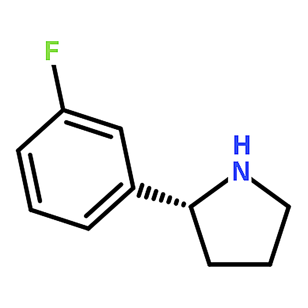 RHAWN (R)-2-(3-Fluorophenyl)pyrrolidine