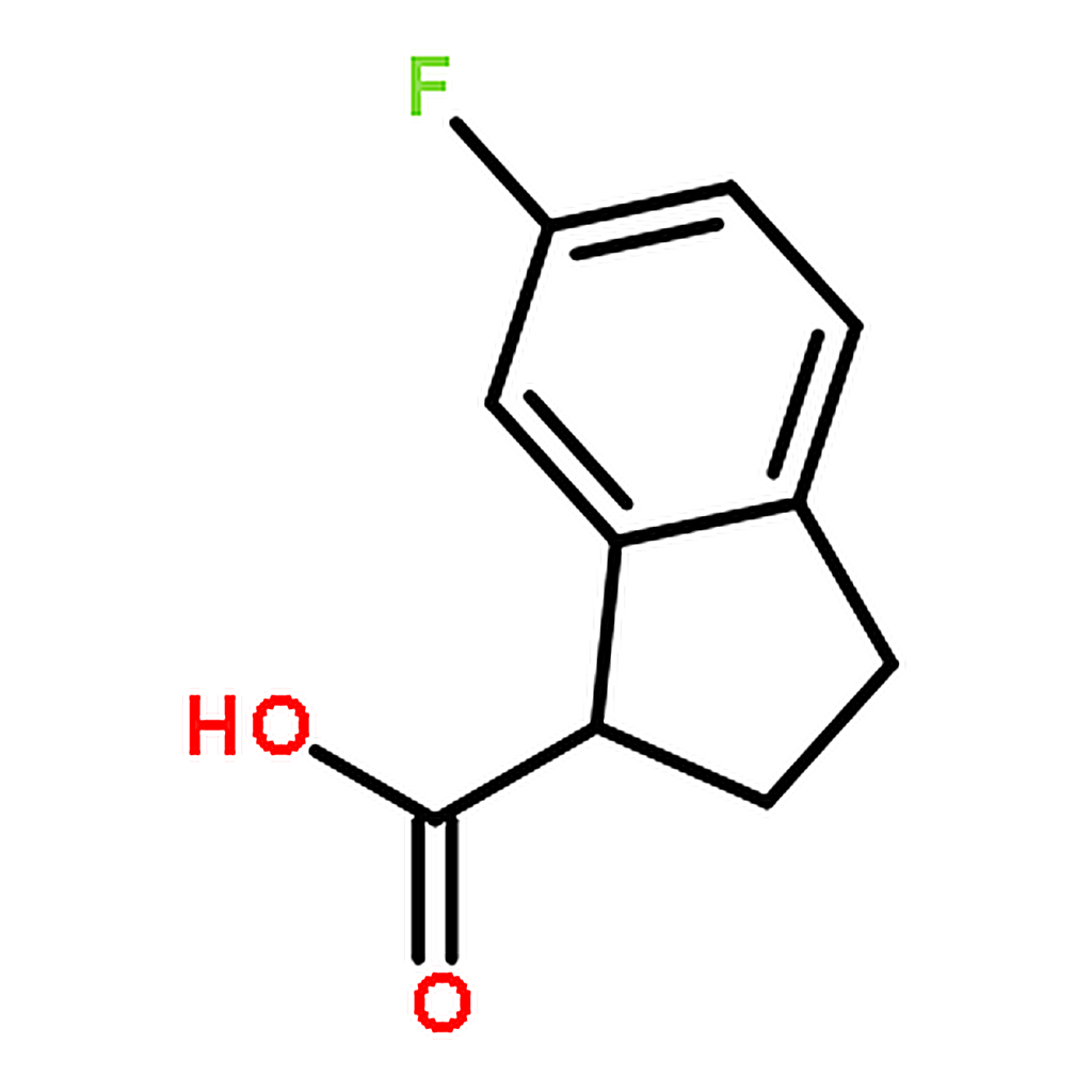 RHAWN 6-Fluoro-2,3-dihydro-1H-indene-1-carboxylic acid