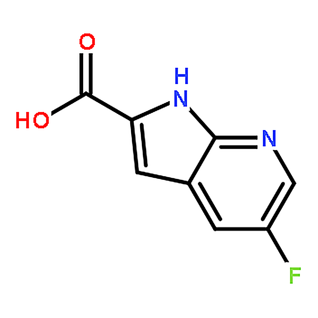 RHAWN 5-Fluoro-1H-pyrrolo[2,3-b]pyridine-2-carboxylic acid
