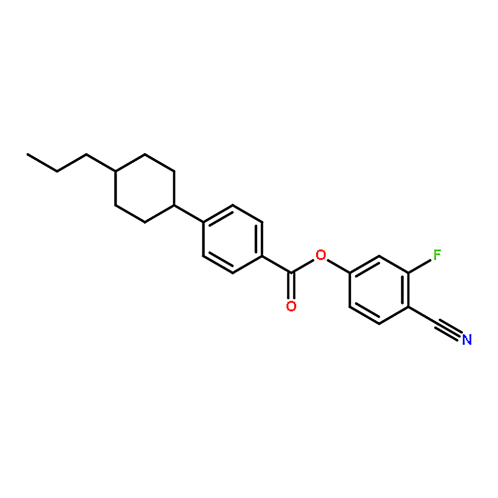 RHAWN 4-Cyano-3-fluorophenyl 4-(trans-4-propylcyclohexyl)benzoate