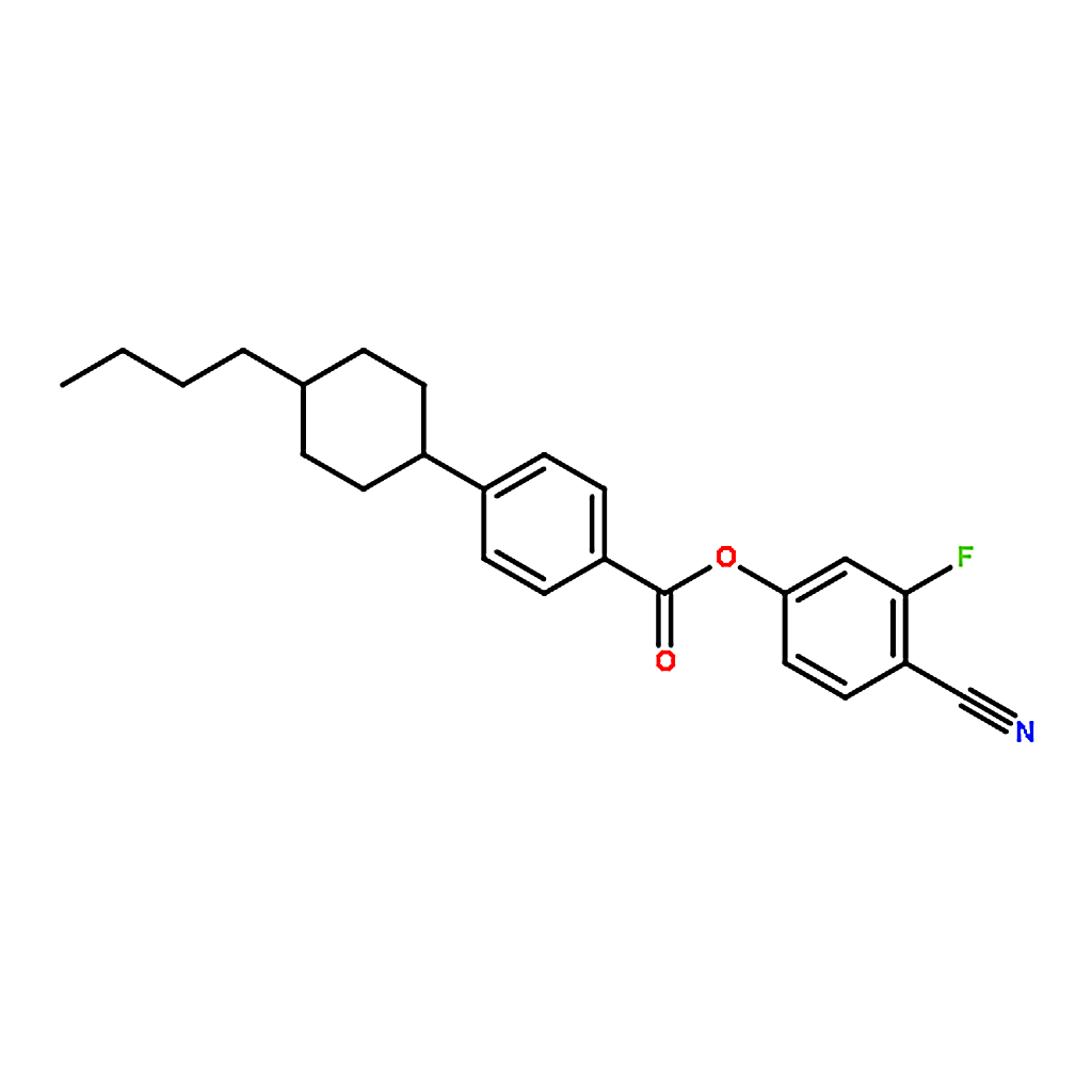 RHAWN 4-Cyano-3-fluorophenyl 4-(trans-4-butylcyclohexyl)benzoate