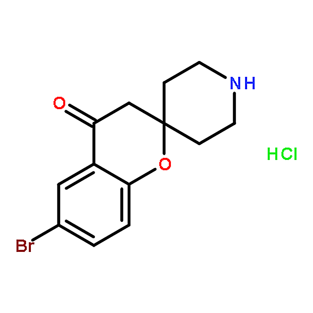 RHAWN 6-Bromospiro[chroman-2，4'-piperidin]-4-one hydrochloride