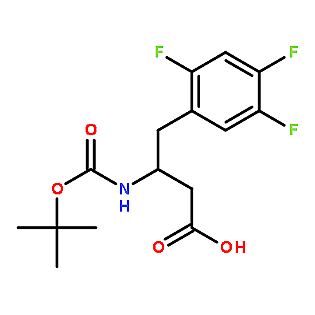 RHAWN (S)-3-((tert-Butoxycarbonyl)amino)-4-(2,4,5-trifluorophenyl)butanoic acid