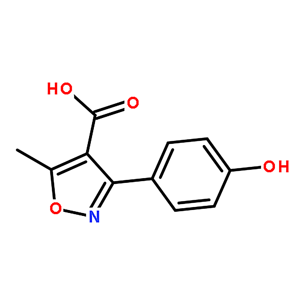 RHAWN 3-(4-Hydroxyphenyl)-5-methylisoxazole-4-carboxylic Acid