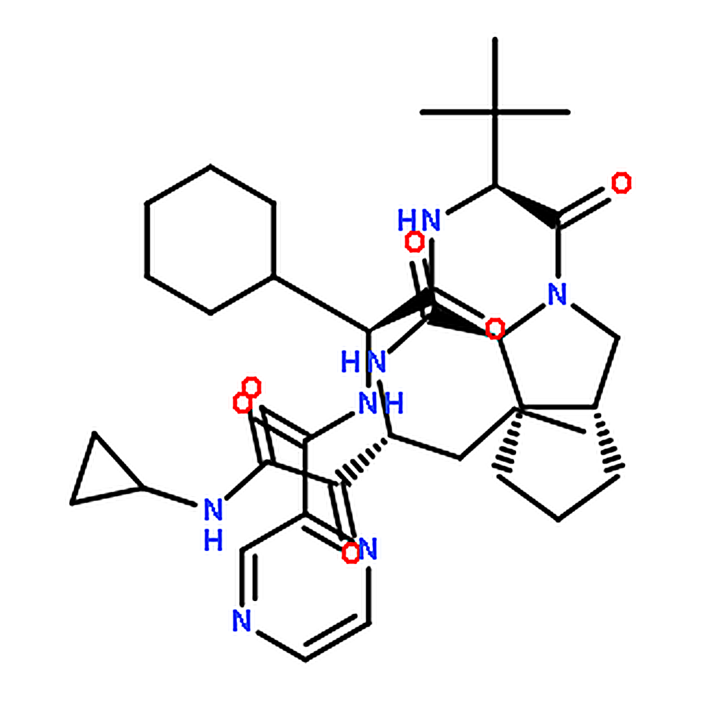 RHAWN (1S，3aR，6aS)-(2S)-2-Cyclohexyl-N-(2-pyrazinylcarbonyl)glycyl-3-methyl-L-valyl-N-[(1R)-1-[2-(