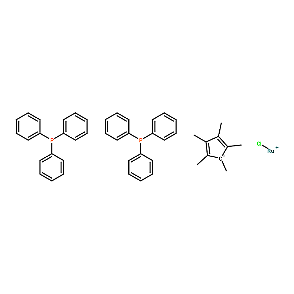 RHAWN Pentamethylcyclopentadienylbis(triphenylphosphine)ruthenium(II) chloride