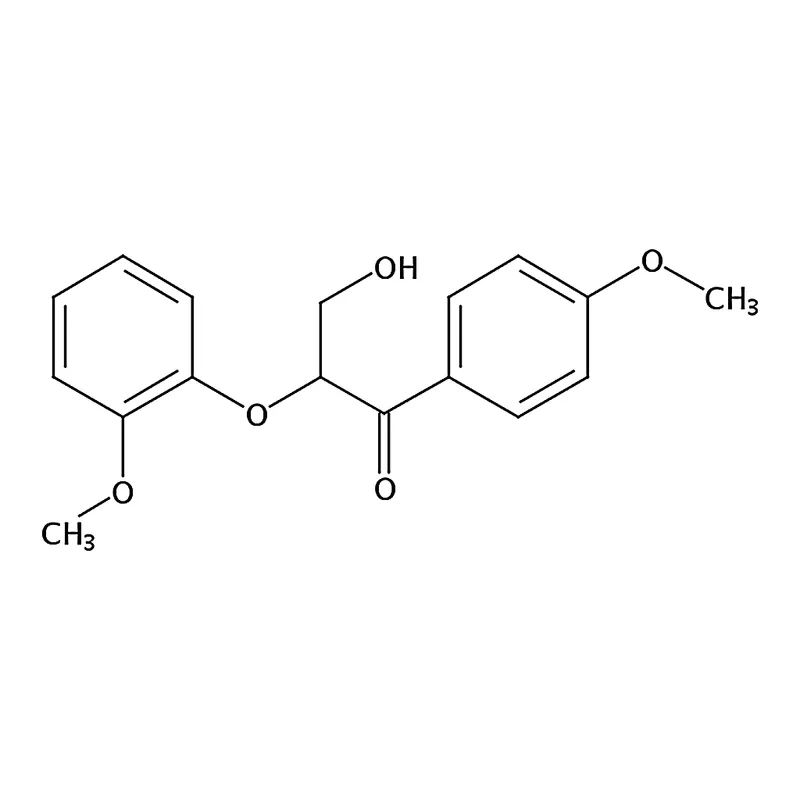 RHAWN 3-Hydroxy-2-(2-methoxyphenoxy)-1-(4-methoxyphenyl)propan-1-one