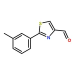 RHAWN 2-(m-Tolyl)thiazole-4-carbaldehyde