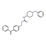 RHAWN 2-(4-Benzoylphenoxy)-N-(1-benzylpiperidin-4-yl)acetamide
