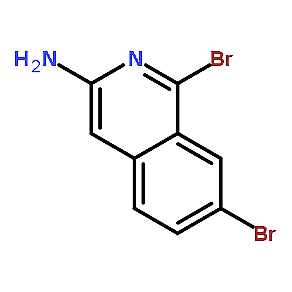RHAWN 1,7-Dibromoisoquinolin-3-amine