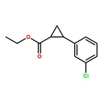 RHAWN ethyl trans-2-(3-chlorophenyl)cyclopropane-1-carboxylate