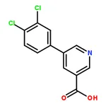 RHAWN 5-(3,4-Dichlorophenyl)-nicotinic acid