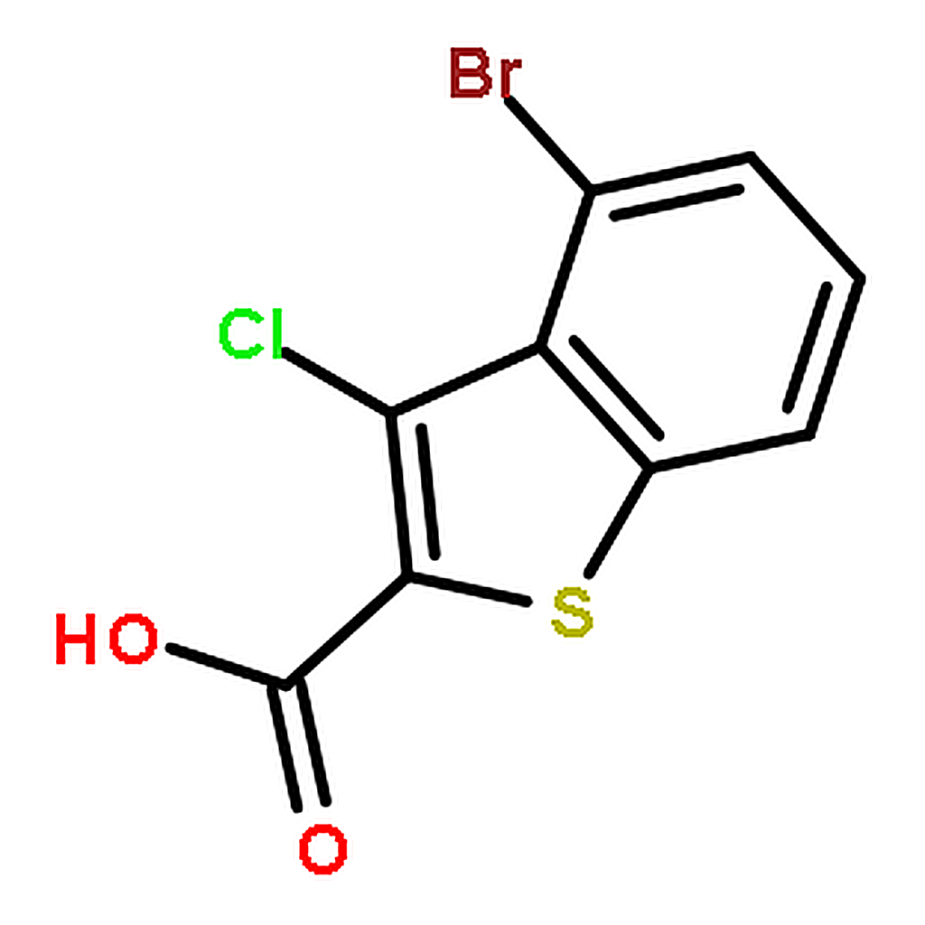 RHAWN 4-Bromo-3-chlorobenzo[b]thiophene-2-carboxylic acid