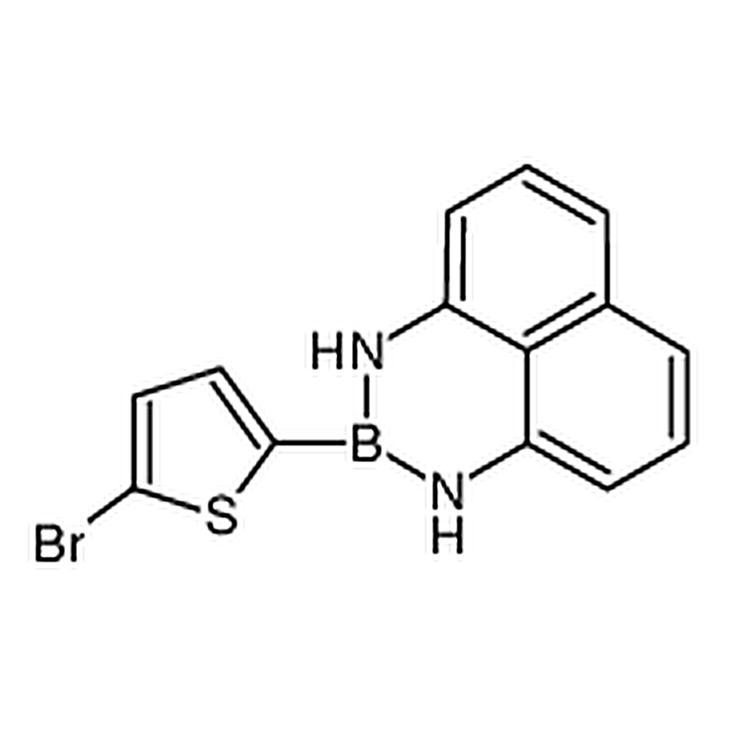 RHAWN 2-(5-Bromo-2-thienyl)-2,3-dihydro-1<i>H</i>-naphtho[1,8-<i>de</i>][1,3,2]diazaborine