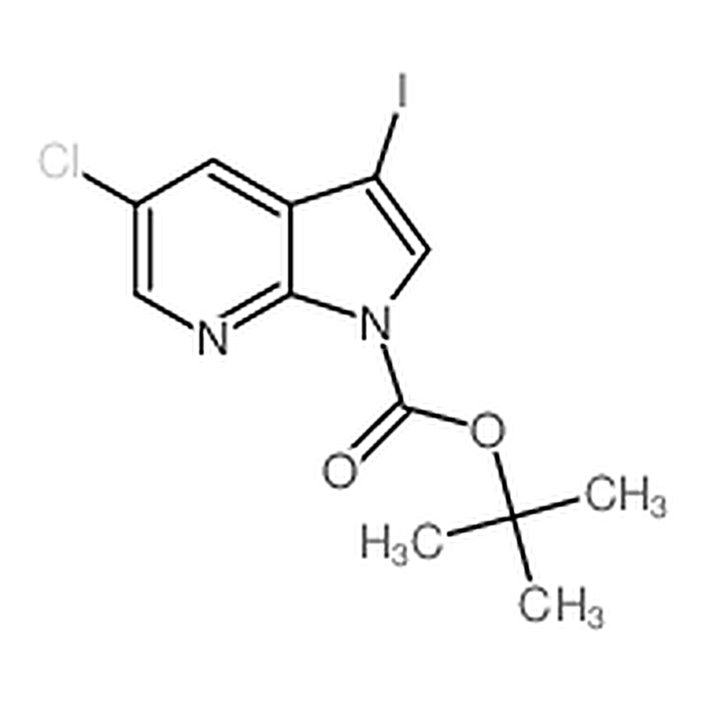 RHAWN 5-Chloro-3-iodo-pyrrolo[2，3-b]pyridine-1-carboxylic acid tert-butyl ester
