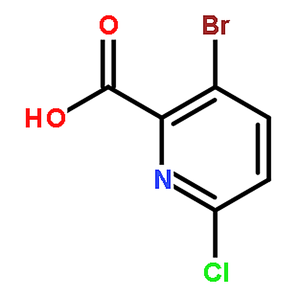 RHAWN 3-Bromo-6-chloro-2-pyridinecarboxylic acid
