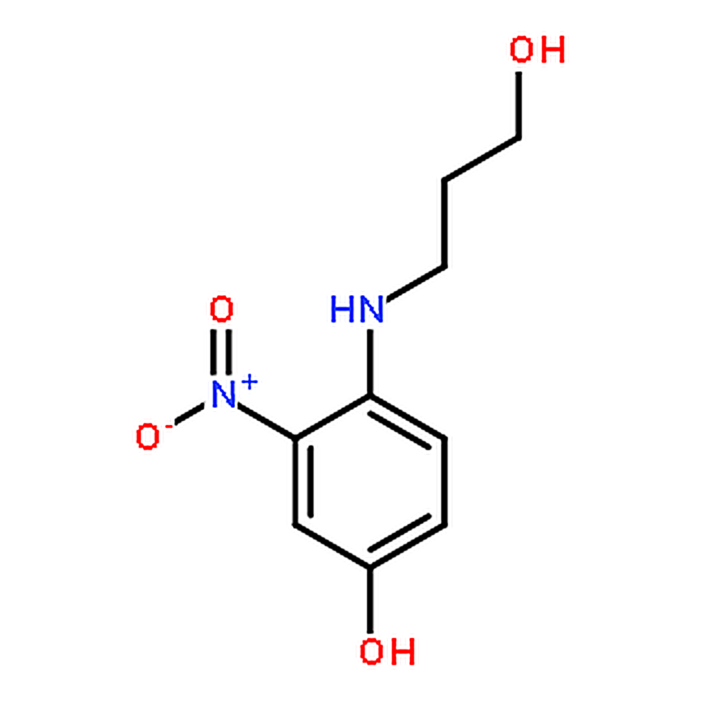 RHAWN 4-((3-Hydroxypropyl)amino)-3-nitrophenol