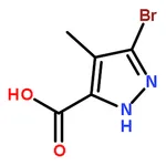 RHAWN 3-Bromo-4-methyl-1H-pyrazole-5-carboxylic acid
