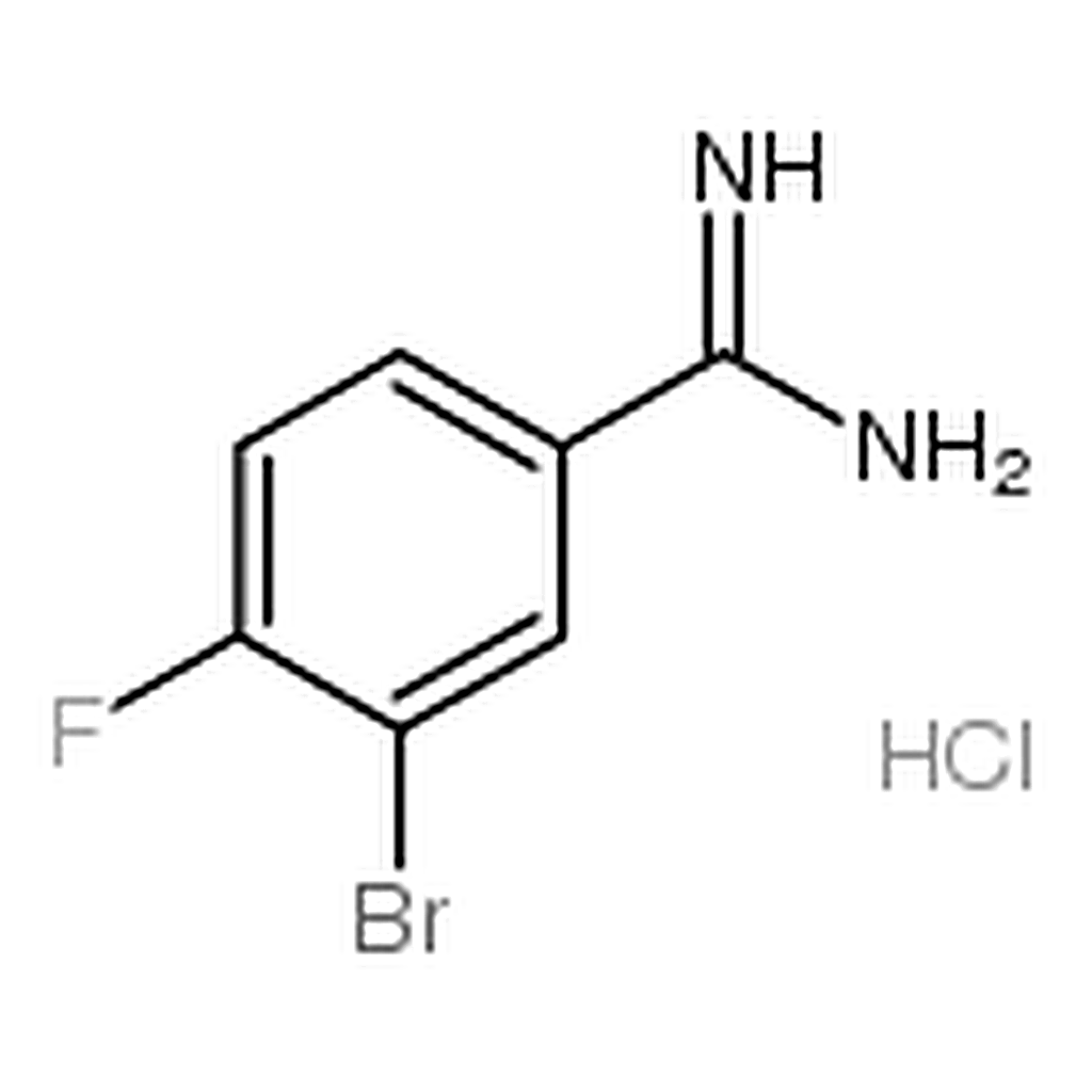 RHAWN 3-Bromo-4-fluorobenzimidamide hydrochloride