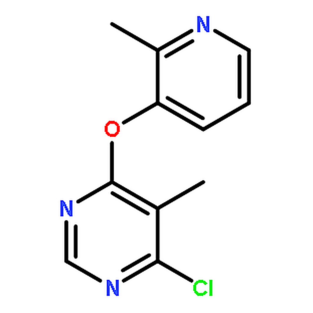 RHAWN 4-Chloro-5-methyl-6-((2-methylpyridin-3-yl)oxy)pyrimidine