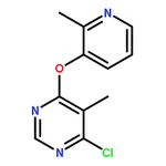 RHAWN 4-Chloro-5-methyl-6-((2-methylpyridin-3-yl)oxy)pyrimidine