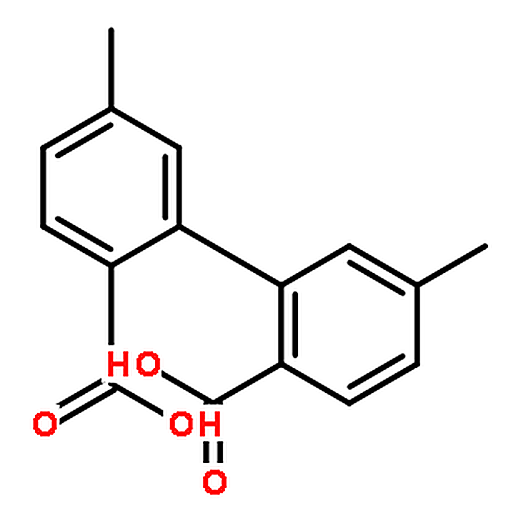 RHAWN 5,5'-Dimethyl-[1,1'-biphenyl]-2,2'-dicarboxylic acid