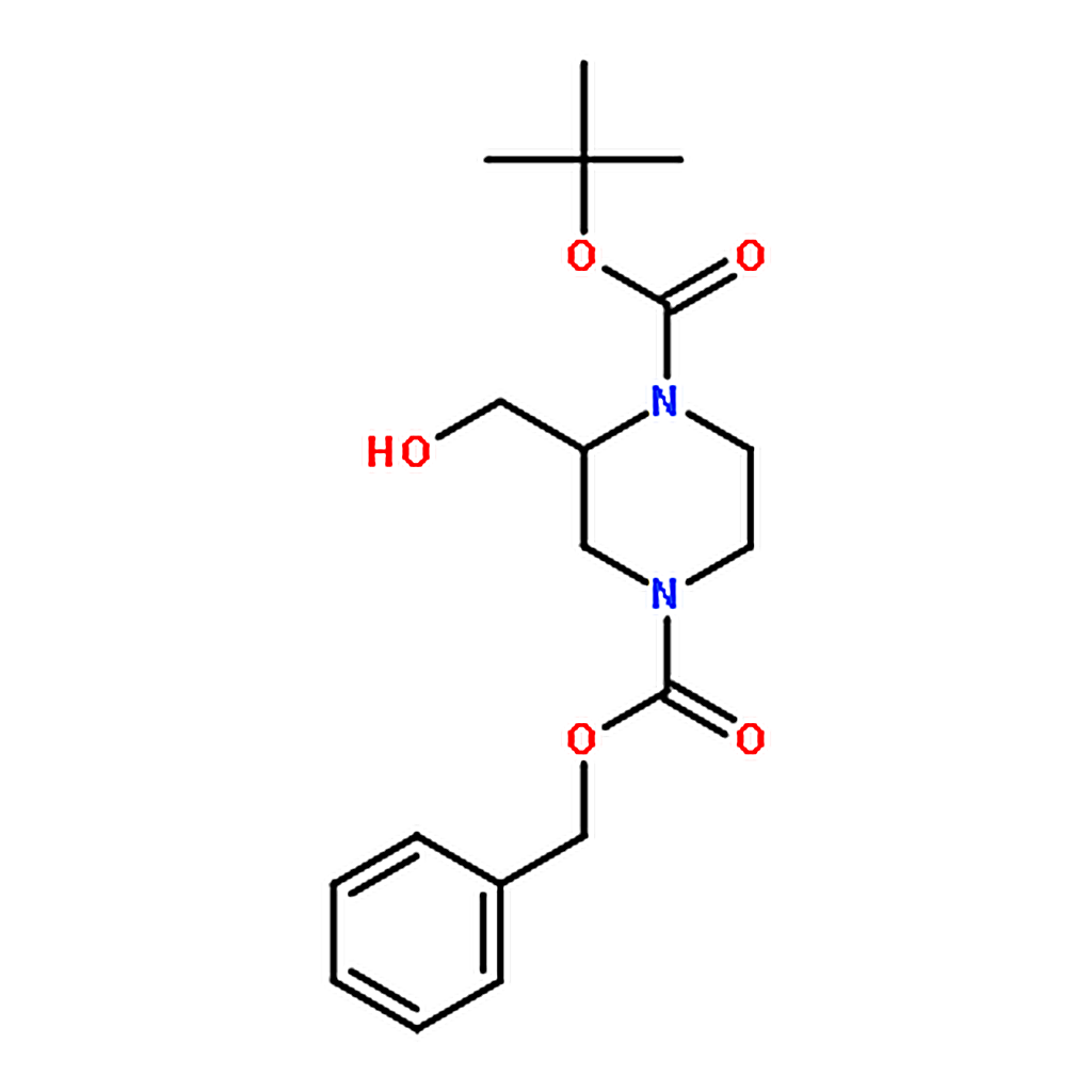 RHAWN (R)-4-Benzyl 1-tert-butyl 2-(hydroxymethyl)piperazine-1,4-dicarboxylate